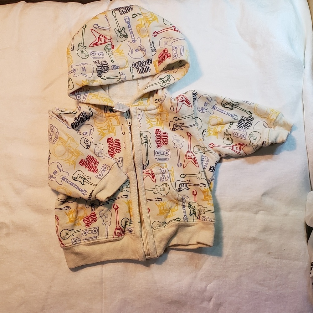Kids play garage band hoodie